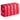 Cara Large Stripe Zip Pouch in Pink