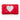 Pouch Chili Pepper Red with Heart