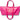 Mahjong Tote Bag in Pink/Red Stripes