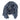 Speck Cotton Scarf in Gray/Indigo