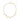 Dangling Cz Heart Chain Necklace