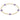 2mm Cross Bracelet in Purple