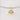3mm Mixed Metal Bracelet with 10mm Charm