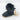 Fur Shoe Bag Charm in Black