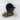 Fur Shoe Bag Charm in Gold