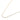 18K GF Paperclip Necklace