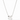 Catalina X Delicate Necklace in Silver