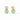 Portofino Earring in Aquamarine Jade