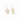 Laguna Stone Earring in Pearl