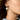Colette Hoop & Charm Earring in Chalcedony
