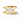 Laguna Stone Cuff in Clear Crystal