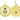 19mm Ladybug in Alpine White/Gold