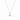 Solara Delicate Necklace in Silver