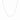 Solara Delicate Station Necklace in Silver