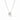 Wave Delicate Necklace in Silver