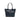 Leather Shoulder Bag in Dark Blue