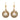Apex Earring in Champagne