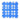 20 Pack Blue and White Check Paper Napkins