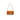 Raffia/Leather Mini Bag in Orange
