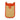 Leather & Straw Cellphone Crossbody in Orange