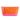 Water Resistant Port Zip Pouch in Orange