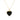 Enamel Heart Locket - Black
